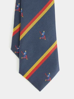 Alvaro Moreno Corbatas|Corbatas|CORBATA JACQUARD MF Azul Marino