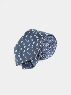 Alvaro Moreno Corbatas|Corbatas|CORBATA JACQUARD MF Azul Marino