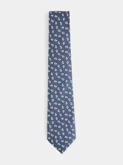 Alvaro Moreno Corbatas|Corbatas|CORBATA JACQUARD MF Azul Marino