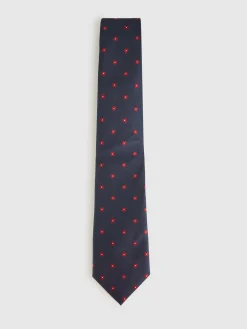 Alvaro Moreno Corbatas|Corbatas|CORBATA JACQUARD MF Azul Marino
