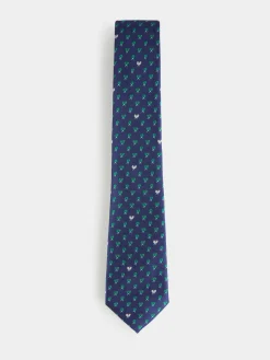 Alvaro Moreno Corbatas|Corbatas|CORBATA JACQUARD MF Azul Marino