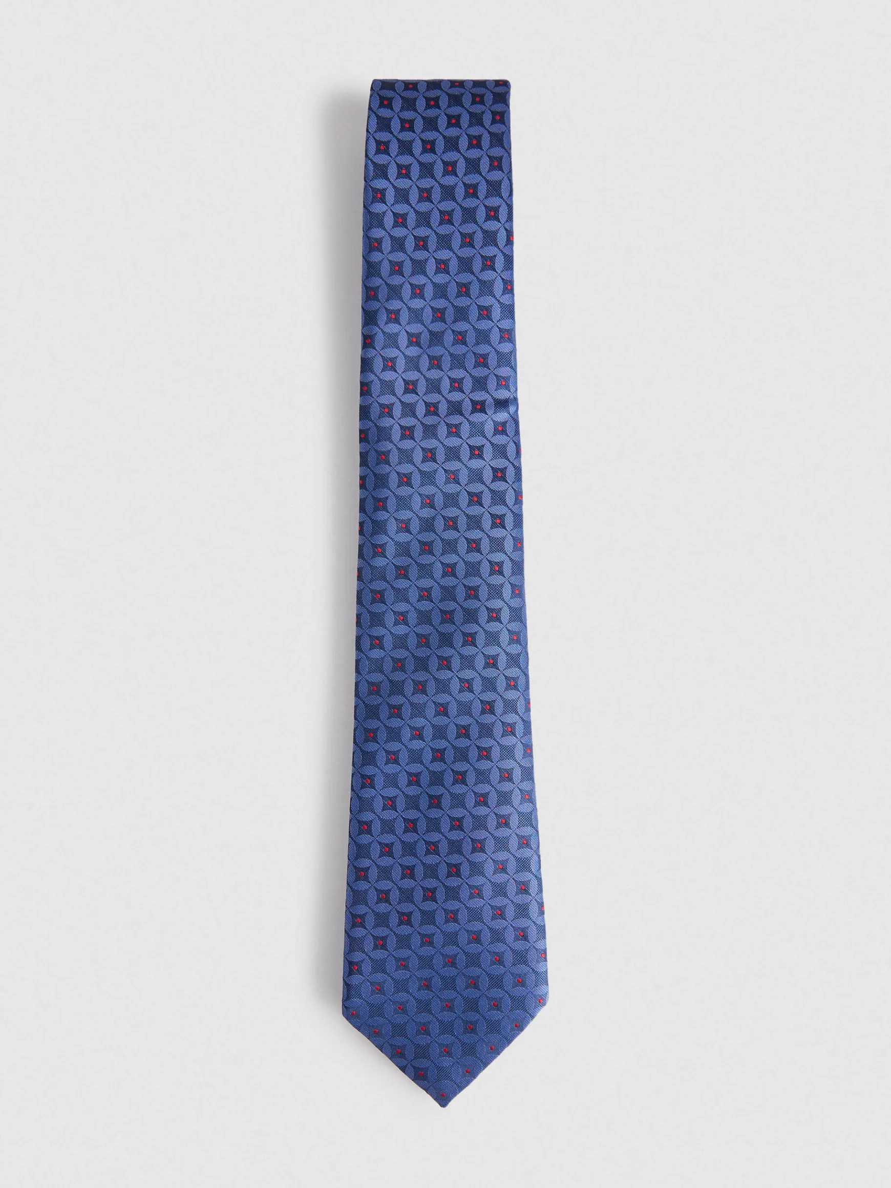 Alvaro Moreno Corbatas|Corbatas|CORBATA JACQUARD MF Azul Marino