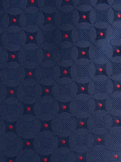 Alvaro Moreno Corbatas|Corbatas|CORBATA JACQUARD MF Azul Marino