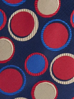 Alvaro Moreno Corbatas|Corbatas|CORBATA JACQUARD MF Azul Marino
