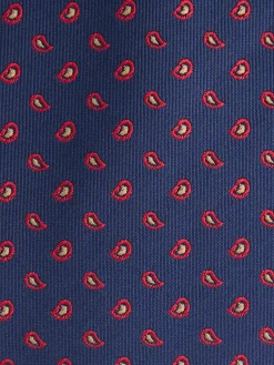 Alvaro Moreno Corbatas|Corbatas|CORBATA JACQUARD MF Azul Marino