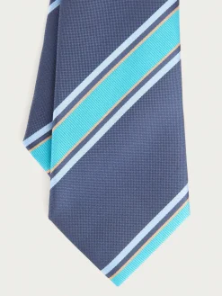 Alvaro Moreno Corbatas|Corbatas|CORBATA JACQUARD MF Azul Marino