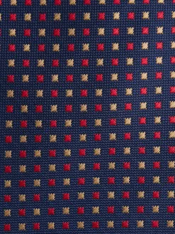 Alvaro Moreno Corbatas|Corbatas|CORBATA JACQUARD MF Azul Marino