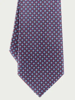 Alvaro Moreno Corbatas|Corbatas|CORBATA JACQUARD MF Azul Marino