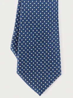 Alvaro Moreno Corbatas|Corbatas|CORBATA JACQUARD MF Azul Marino