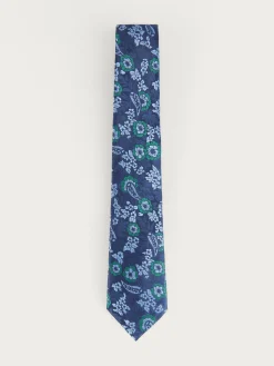 Alvaro Moreno Corbatas|Corbatas|CORBATA JACQUARD MF Azul Marino