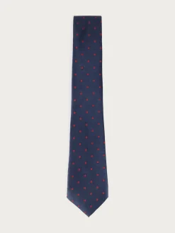 Alvaro Moreno Corbatas|Corbatas|CORBATA JACQUARD MF Azul Marino