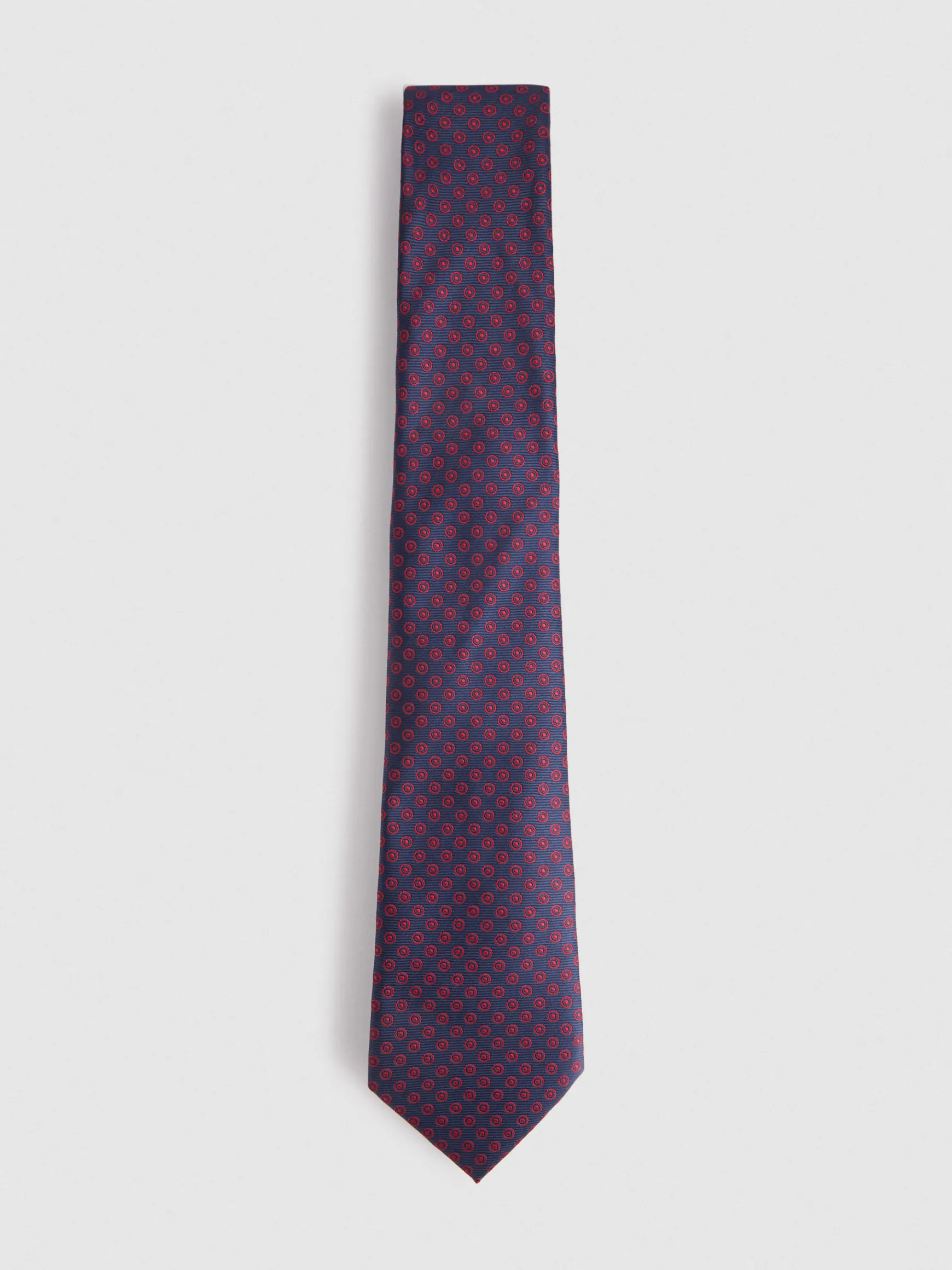 Alvaro Moreno Corbatas|Corbatas|CORBATA JACQUARD MF Azul Marino