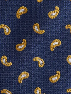 Alvaro Moreno Corbatas|Corbatas|CORBATA JACQUARD MF Azul Marino