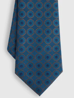 Alvaro Moreno Corbatas|Corbatas|CORBATA JACQUARD MF Azul Marino