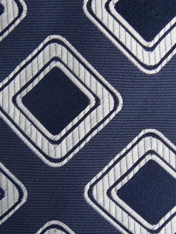 Alvaro Moreno Corbatas|Corbatas|CORBATA JACQUARD MF Azul Marino