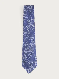 Alvaro Moreno Corbatas|Corbatas|CORBATA JACQUARD MF Azul Marino