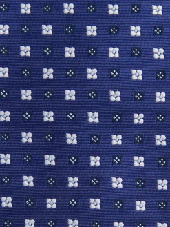 Alvaro Moreno Corbatas|Corbatas|CORBATA JACQUARD MF Azul Marino