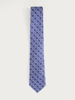 Alvaro Moreno Corbatas|Corbatas|CORBATA JACQUARD MF Azul Marino