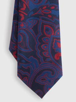 Alvaro Moreno Corbatas|Corbatas|CORBATA JACQUARD MF Azul Marino