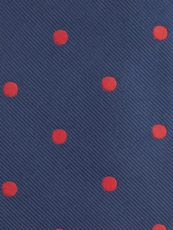 Alvaro Moreno Corbatas|Corbatas|CORBATA JACQUARD MF Azul Marino