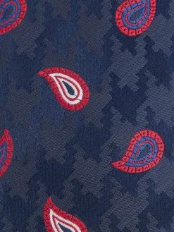 Alvaro Moreno Corbatas|Corbatas|CORBATA JACQUARD MF Azul Marino