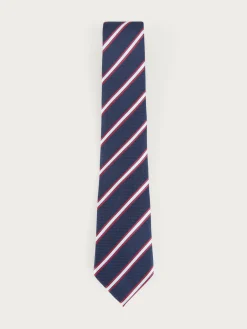 Alvaro Moreno Corbatas|Corbatas|CORBATA JACQUARD MF Azul Marino