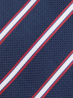 Alvaro Moreno Corbatas|Corbatas|CORBATA JACQUARD MF Azul Marino