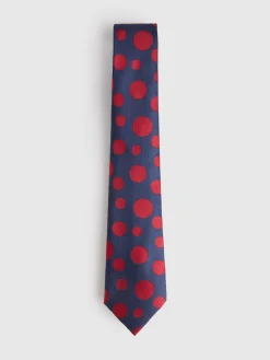 Alvaro Moreno Corbatas|Corbatas|CORBATA JACQUARD MF Azul Marino