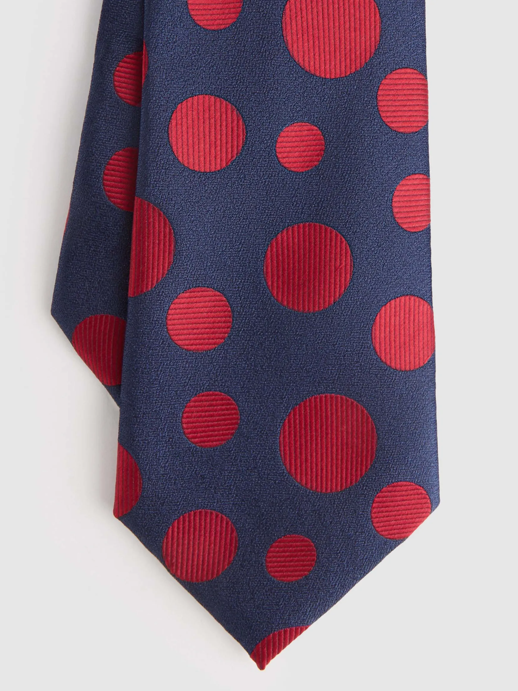 Alvaro Moreno Corbatas|Corbatas|CORBATA JACQUARD MF Azul Marino