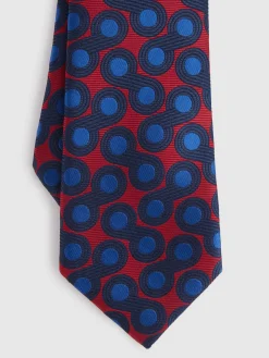 Alvaro Moreno Corbatas|Corbatas|CORBATA JACQUARD MF Azul Marino