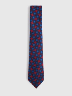 Alvaro Moreno Corbatas|Corbatas|CORBATA JACQUARD MF Azul Marino
