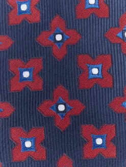 Alvaro Moreno Corbatas|Corbatas|CORBATA JACQUARD MF Azul Marino