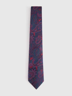 Alvaro Moreno Corbatas|Corbatas|CORBATA JACQUARD MF Azul Marino