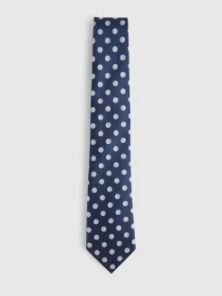 Alvaro Moreno Corbatas|Corbatas|CORBATA JACQUARD MF Azul Marino