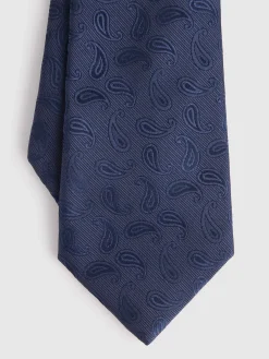 Alvaro Moreno Corbatas|Corbatas|CORBATA JACQUARD MF Azul Marino