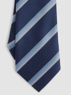 Alvaro Moreno Corbatas|Corbatas|CORBATA JACQUARD MF Azul Marino