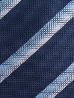 Alvaro Moreno Corbatas|Corbatas|CORBATA JACQUARD MF Azul Marino