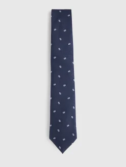 Alvaro Moreno Corbatas|Corbatas|CORBATA JACQUARD MF Azul Marino