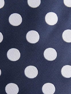 Alvaro Moreno Corbatas|Corbatas|CORBATA JACQUARD MF Azul Marino