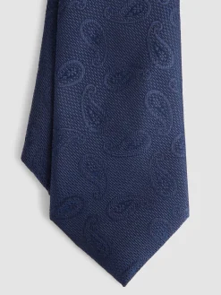 Alvaro Moreno Corbatas|Corbatas|CORBATA JACQUARD MF Azul Marino