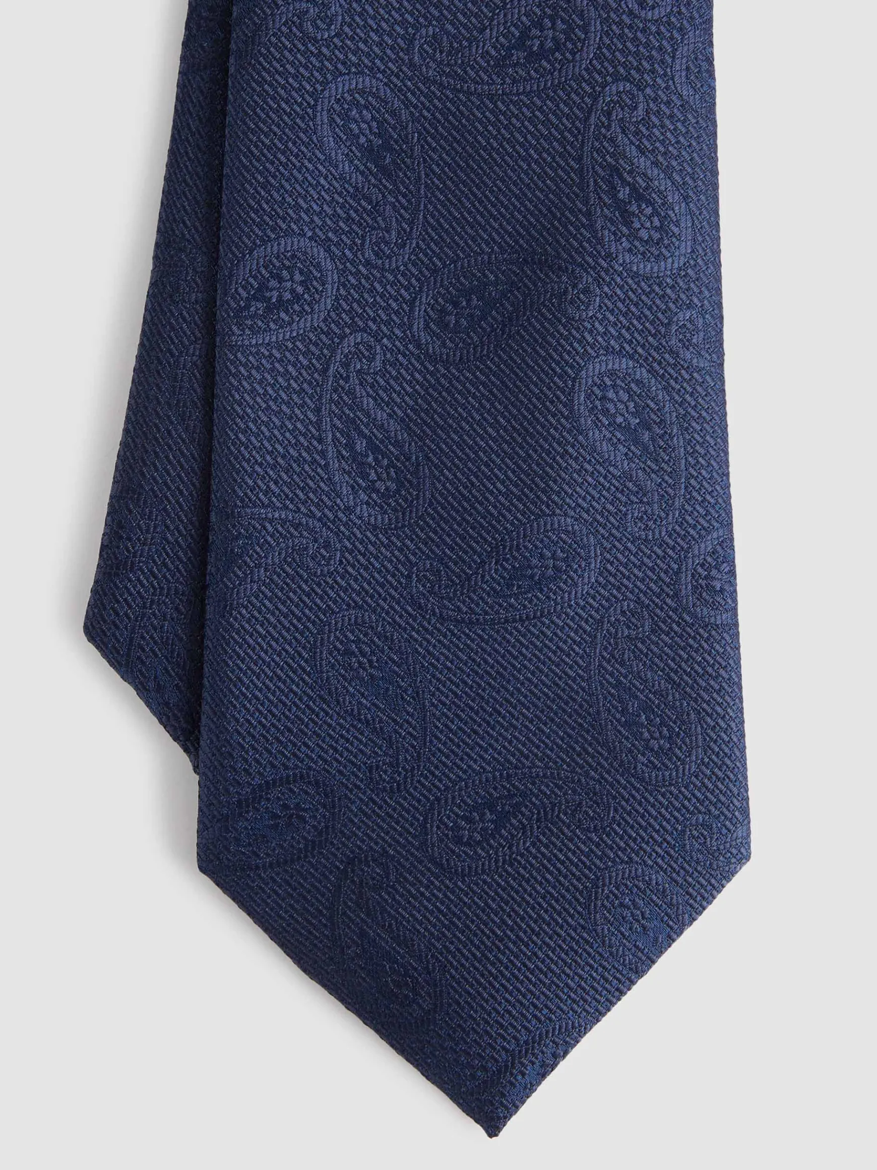 Alvaro Moreno Corbatas|Corbatas|CORBATA JACQUARD MF Azul Marino