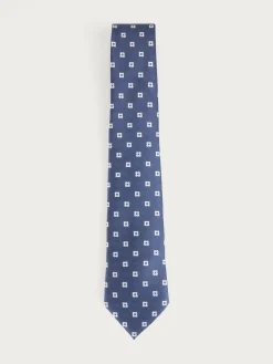 Alvaro Moreno Corbatas|Corbatas|CORBATA JACQUARD MF Azul Marino