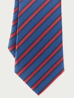 Alvaro Moreno Corbatas|Corbatas|CORBATA JACQUARD MF Azul Marino