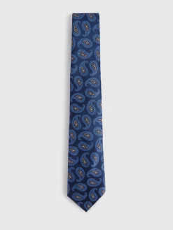 Alvaro Moreno Corbatas|Corbatas|CORBATA JACQUARD MF Azul Marino