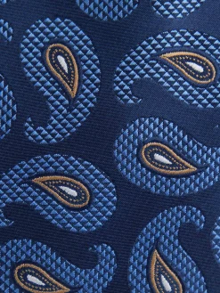 Alvaro Moreno Corbatas|Corbatas|CORBATA JACQUARD MF Azul Marino