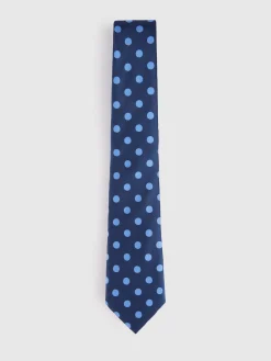 Alvaro Moreno Corbatas|Corbatas|CORBATA JACQUARD MF Azul Marino
