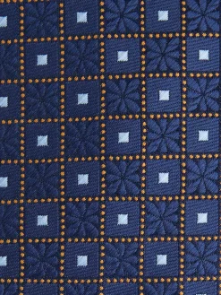 Alvaro Moreno Corbatas|Corbatas|CORBATA JACQUARD MF Azul Marino