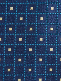 Alvaro Moreno Corbatas|Corbatas|CORBATA JACQUARD MF Azul Marino