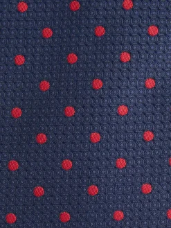 Alvaro Moreno Corbatas|Corbatas|CORBATA JACQUARD MF Azul Marino