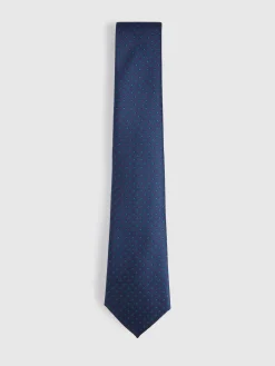 Alvaro Moreno Corbatas|Corbatas|CORBATA JACQUARD MF Azul Marino